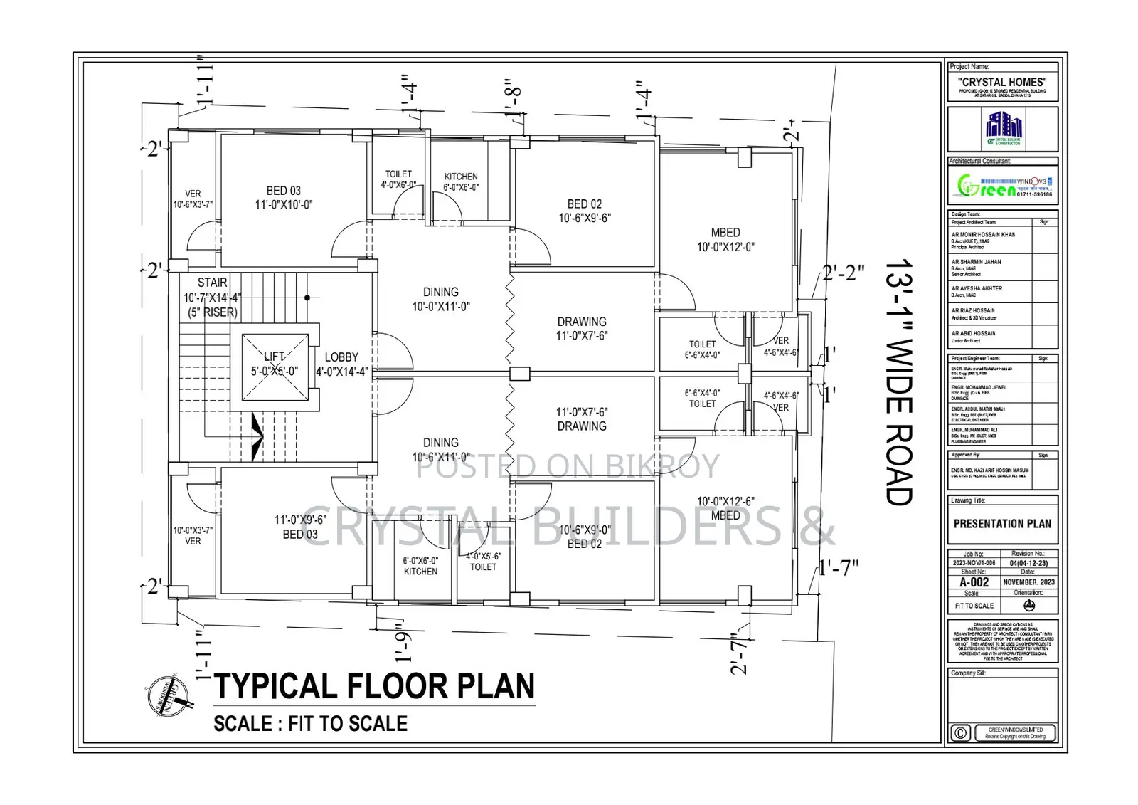 Ready Flat for 40 Lakhs in Satarkul in Badda