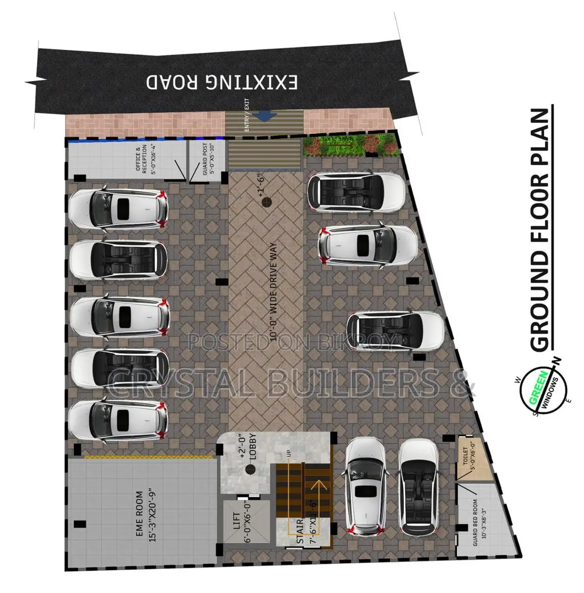 100% Ready Flat for Sale: 1450 sqft at 8.5 Million BDT in Badda