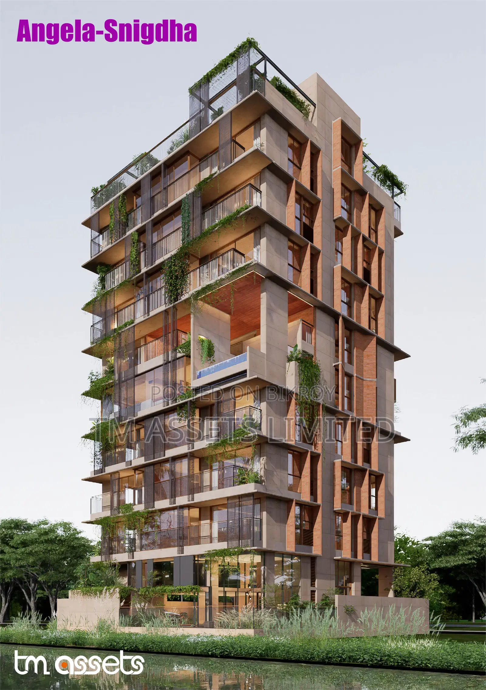4 Bedroom Apartment in Tm Angela-Snigdha, Jalshiri Abason for Sale in Jalshiri Abason