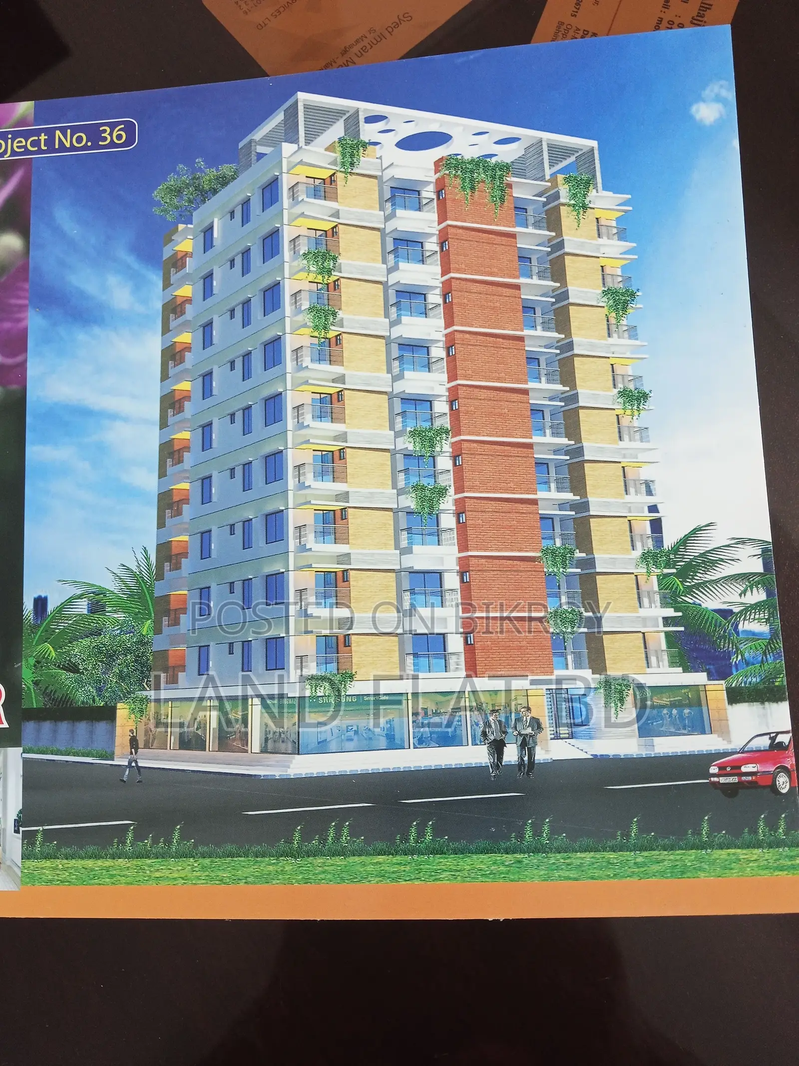 ON GOING @ FLAT SALE 1365 SFT CHAD UDDAN in Mohammadpur