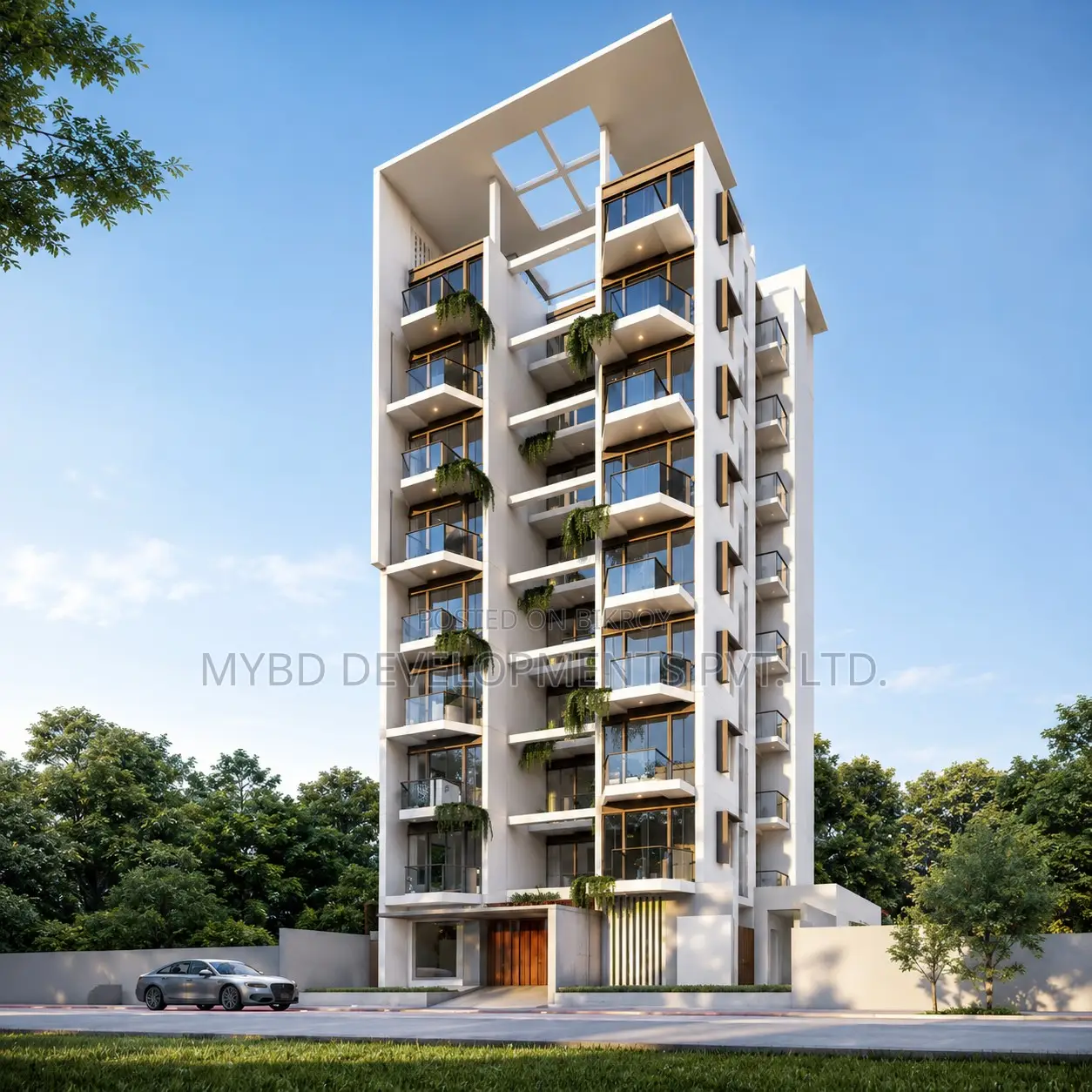 4-bedroom Apartment in Mybd Abdul Aziz, Basundhara for sale in Basundhara