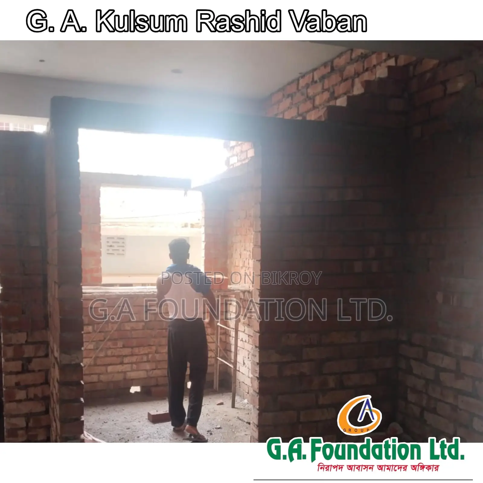 3-Bedroom Apartment in G. A. Kulsum Rashid, Mirpur for Sale in Mirpur
