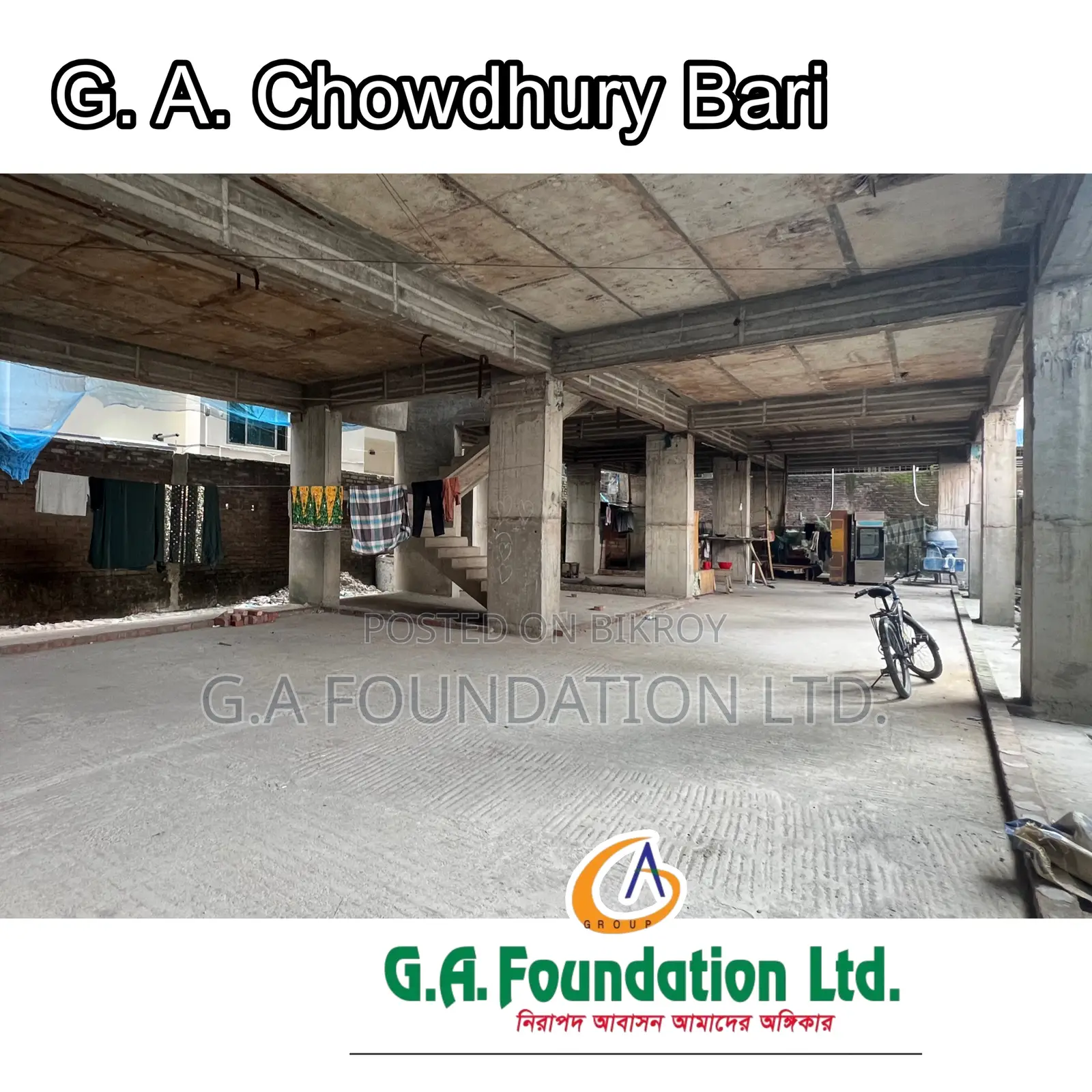 3-Bedroom Apartment in G. A. Chowdhury Bari, Mirpur for Sale in Mirpur