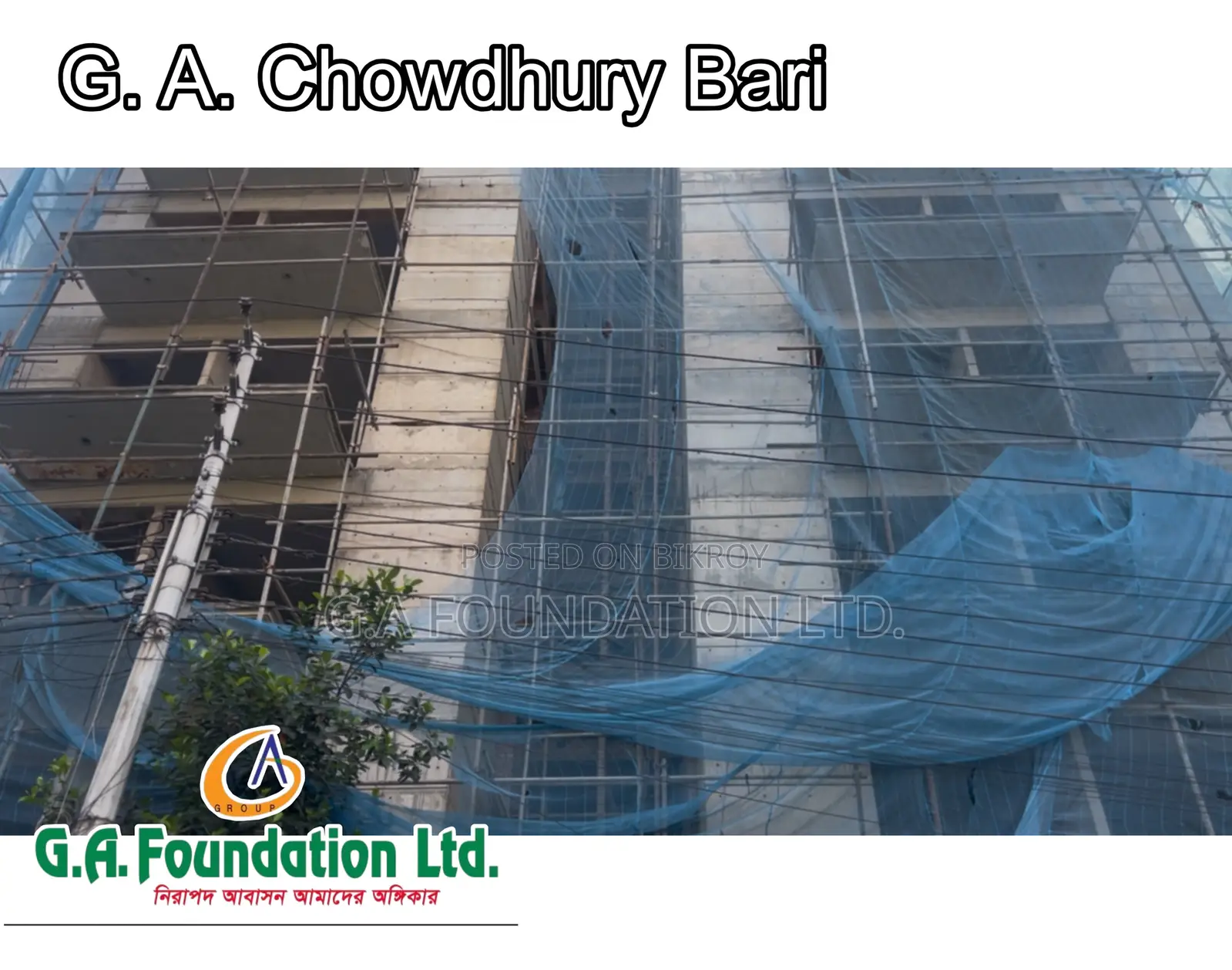 3-Bedroom Apartment in G. A. Chowdhury Bari, Mirpur for Sale in Mirpur