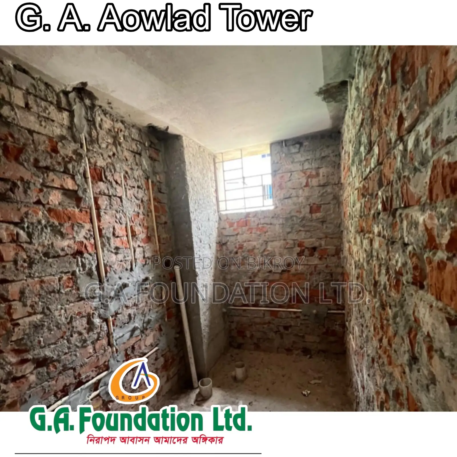 3-Bedroom Apartment in G. A. Aowlad Tower, Mirpur for Sale in Mirpur