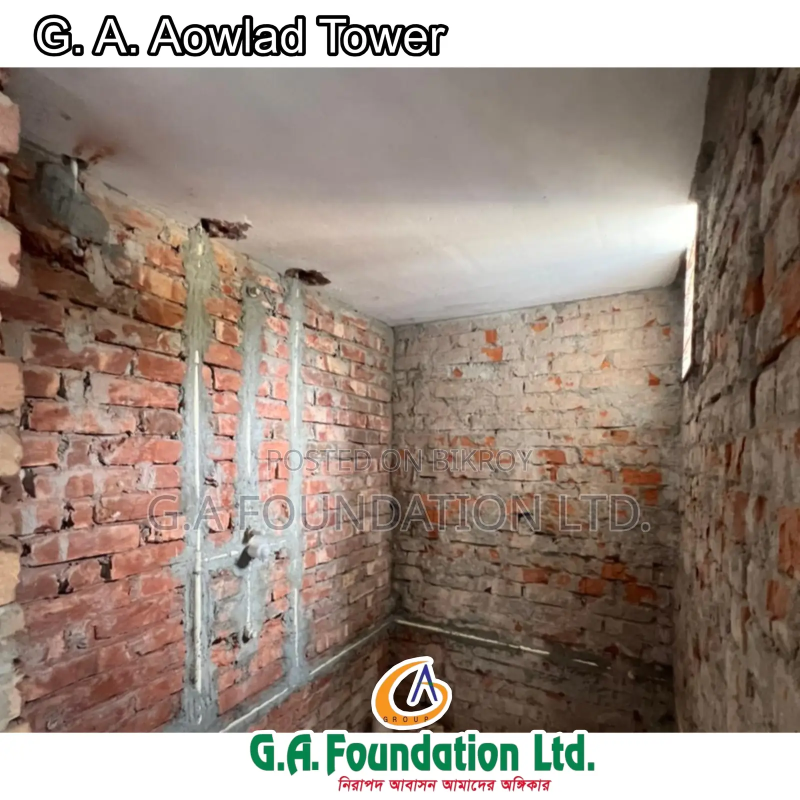 3-Bedroom Apartment in G. A. Aowlad Tower, Mirpur for Sale in Mirpur