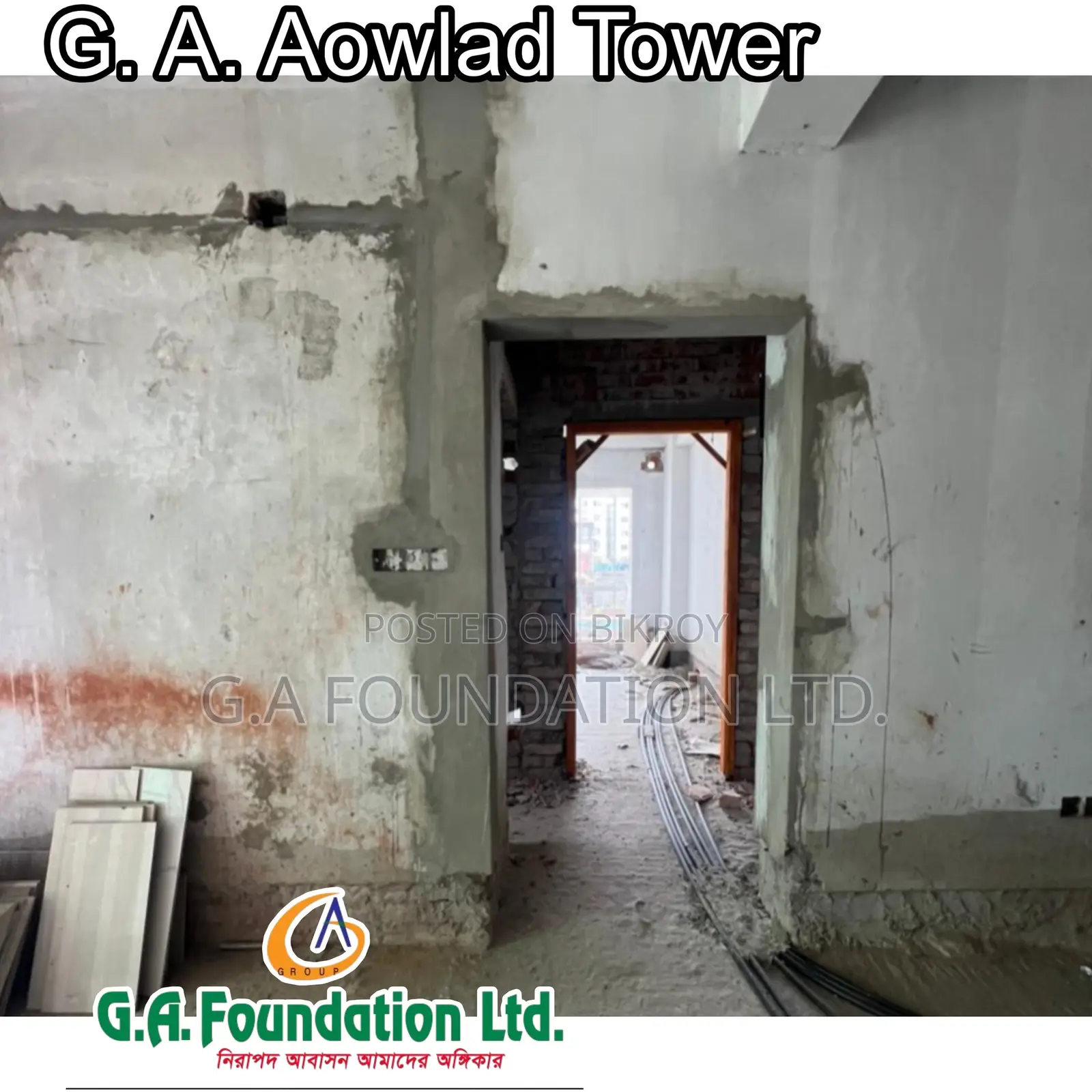3-Bedroom Apartment in G. A. Aowlad Tower, Mirpur for Sale in Mirpur