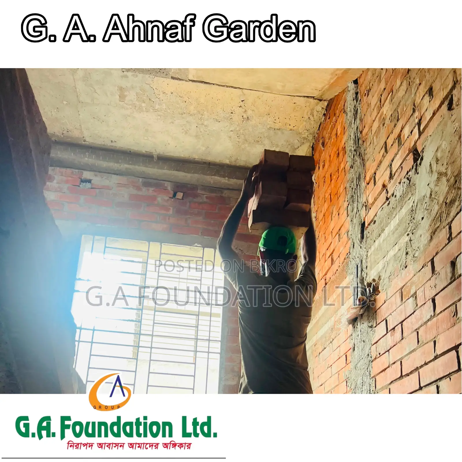 3 Bedroom Apartment in G. A. Ahnaf Garden, Mirpur for Sale in Mirpur