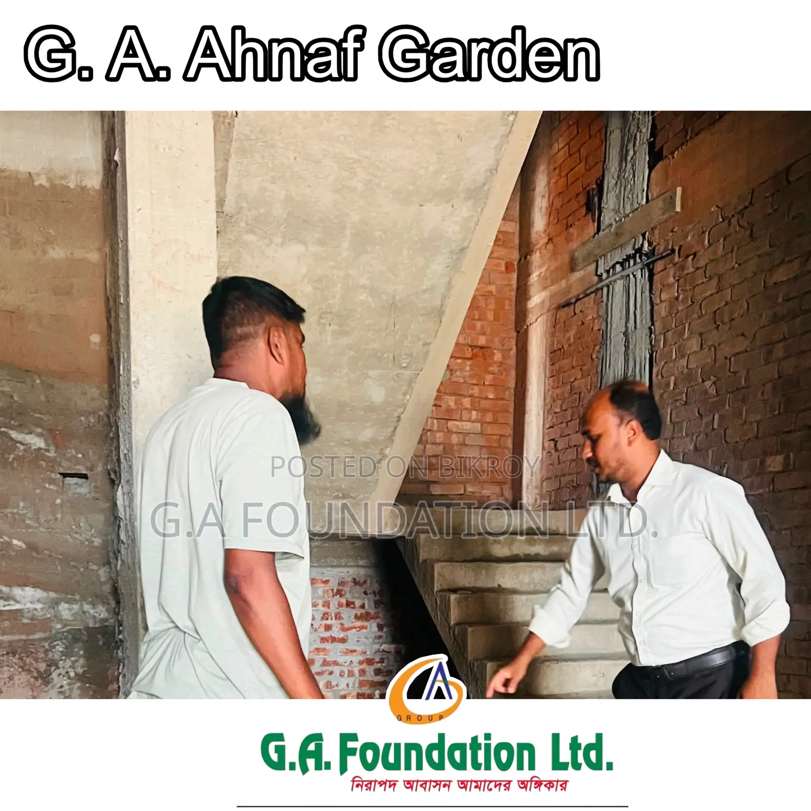 3 Bedroom Apartment in G. A. Ahnaf Garden, Mirpur for Sale in Mirpur