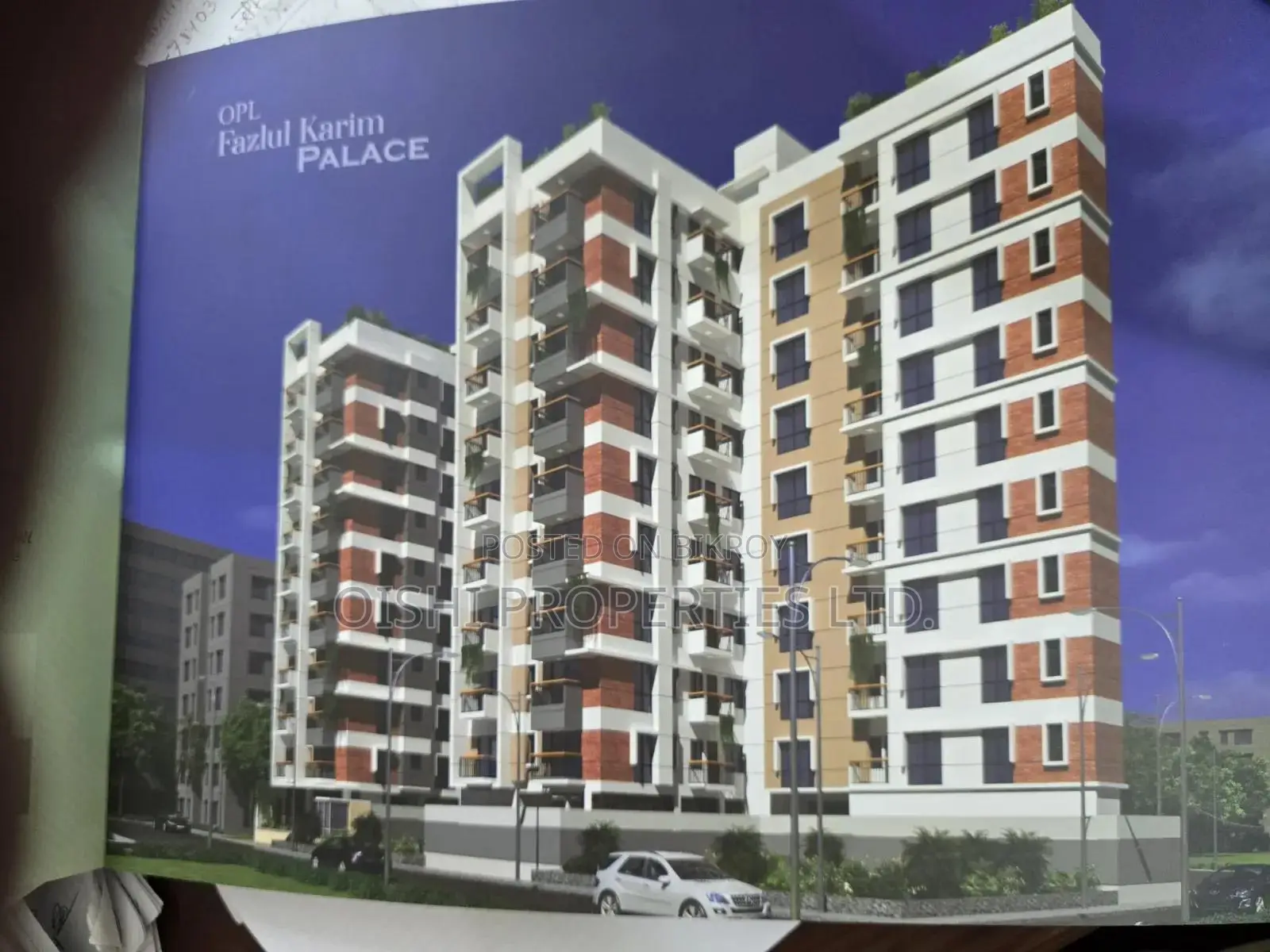3-Bedroom Apartment in Fazlul Karim Palace, Malibag for Sale in Malibag