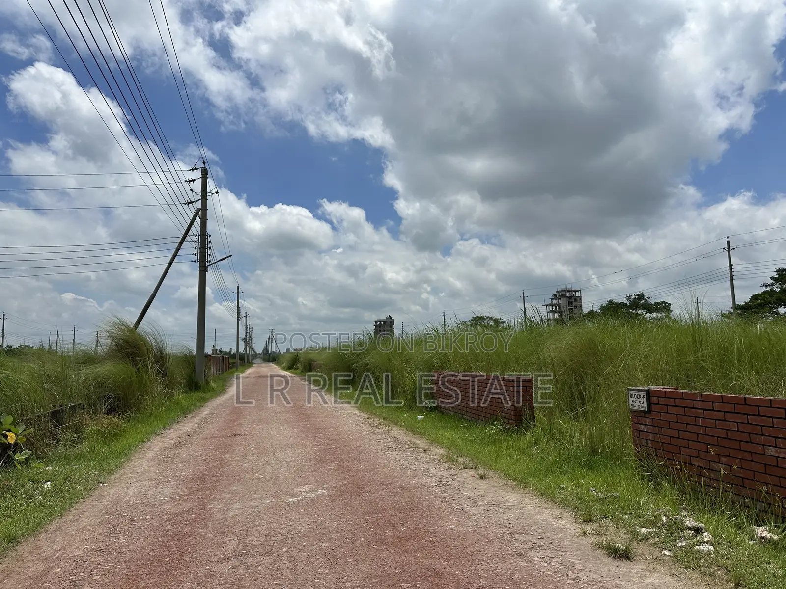 Block-P, 3-Katha, South-Face Plot Sell in Basundhara
