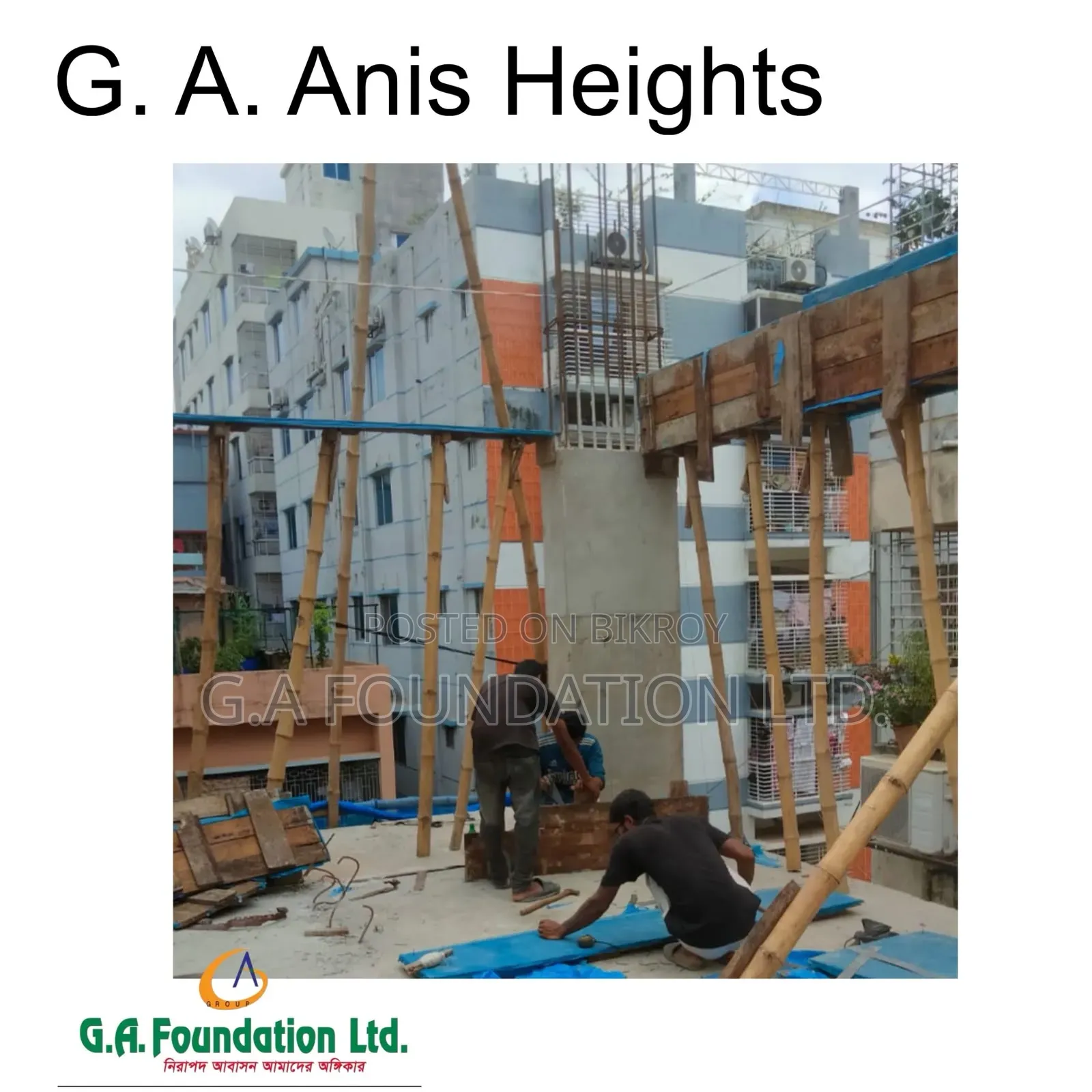 3-Bedroom Apartment in G. A. Anis Heights, Mirpur for Sale in Mirpur