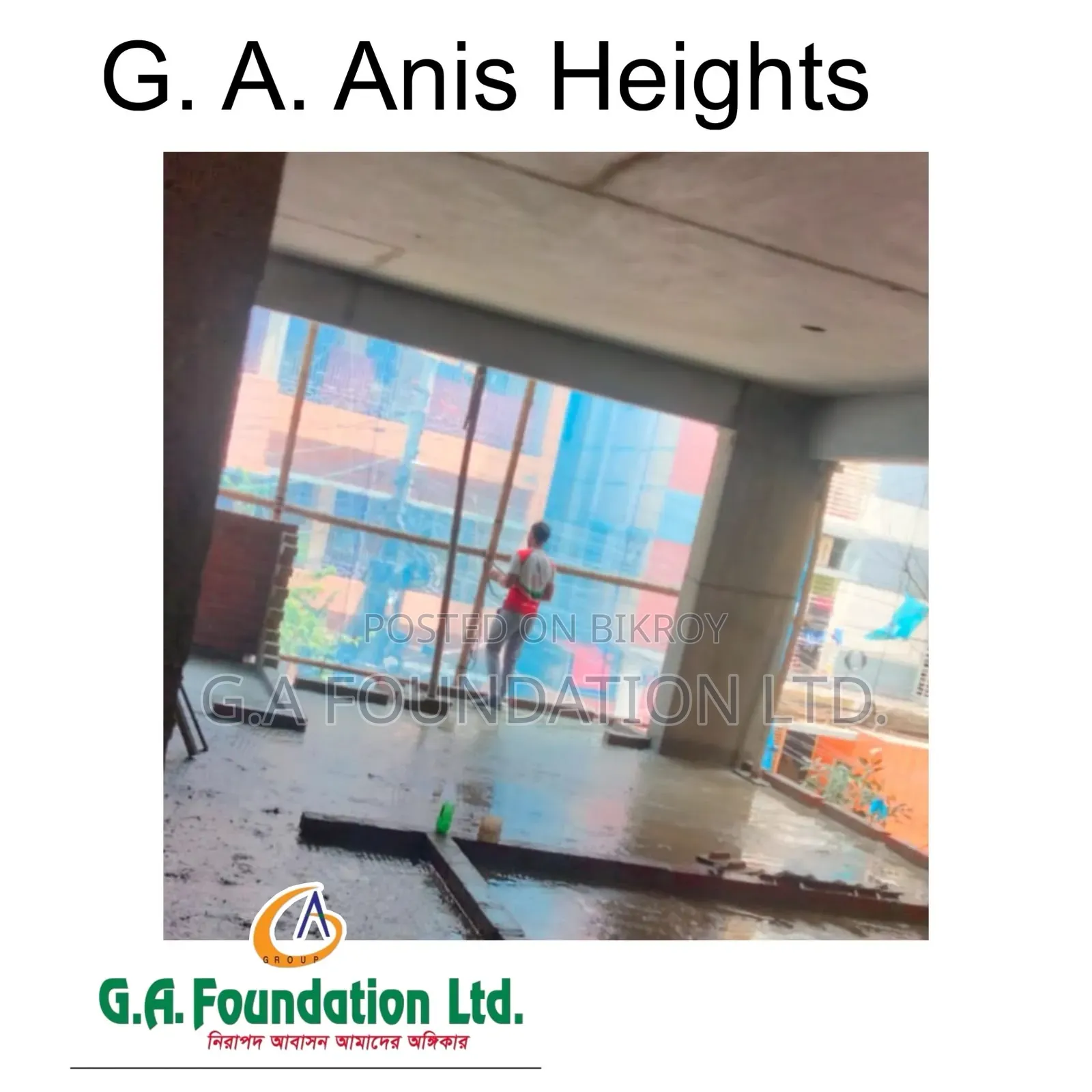 3-Bedroom Apartment in G. A. Anis Heights, Mirpur for Sale in Mirpur