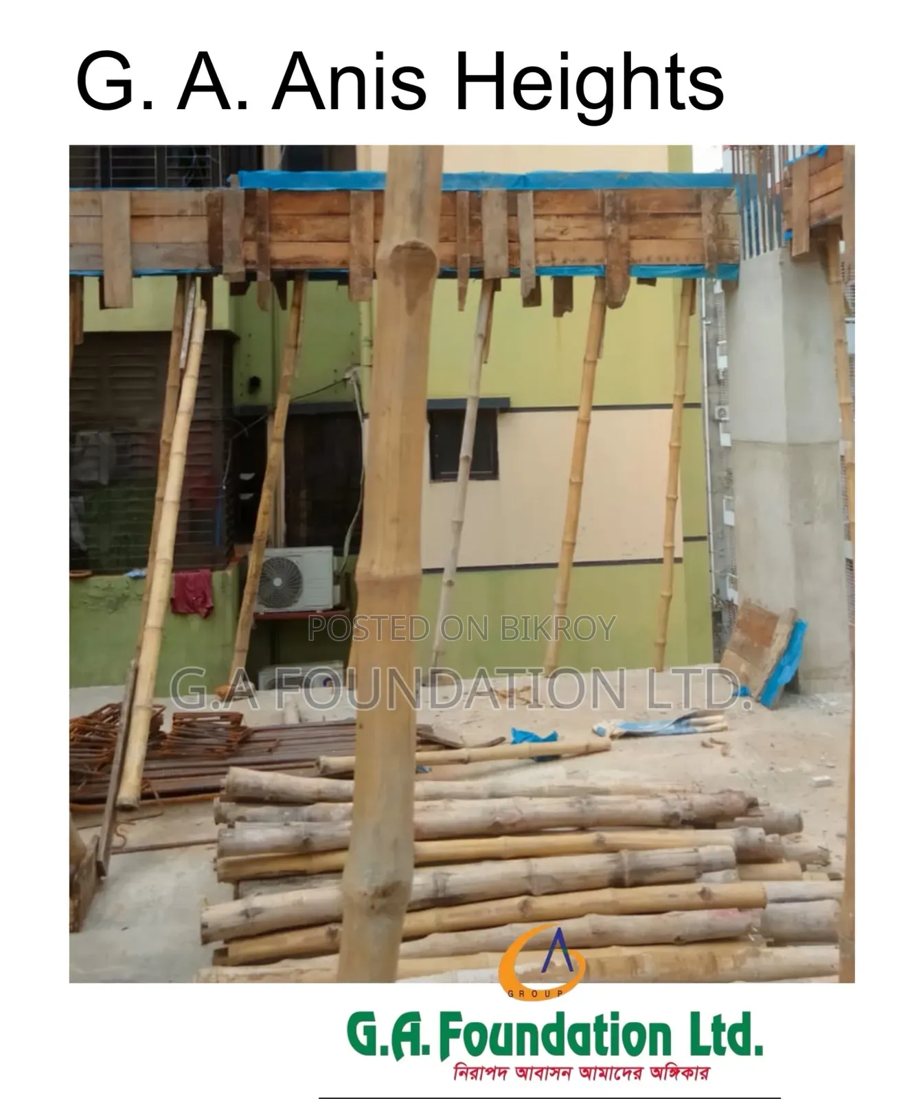 3-Bedroom Apartment in G. A. Anis Heights, Mirpur for Sale in Mirpur