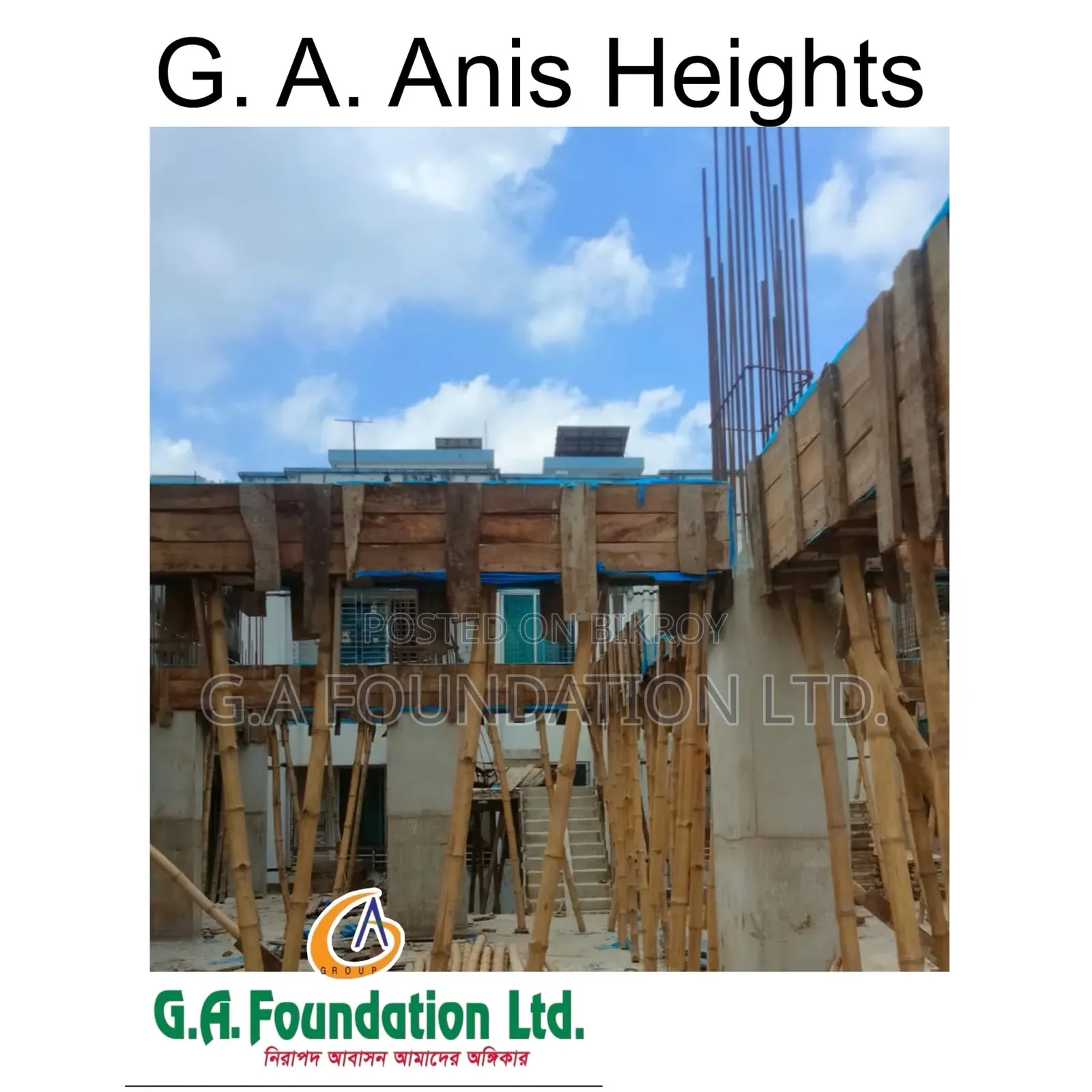 3-Bedroom Apartment in G. A. Anis Heights, Mirpur for Sale in Mirpur
