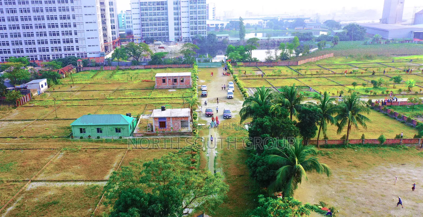 3 katha plot adjacent to 300 feet road—at low price, on easy installments! in Purbachal