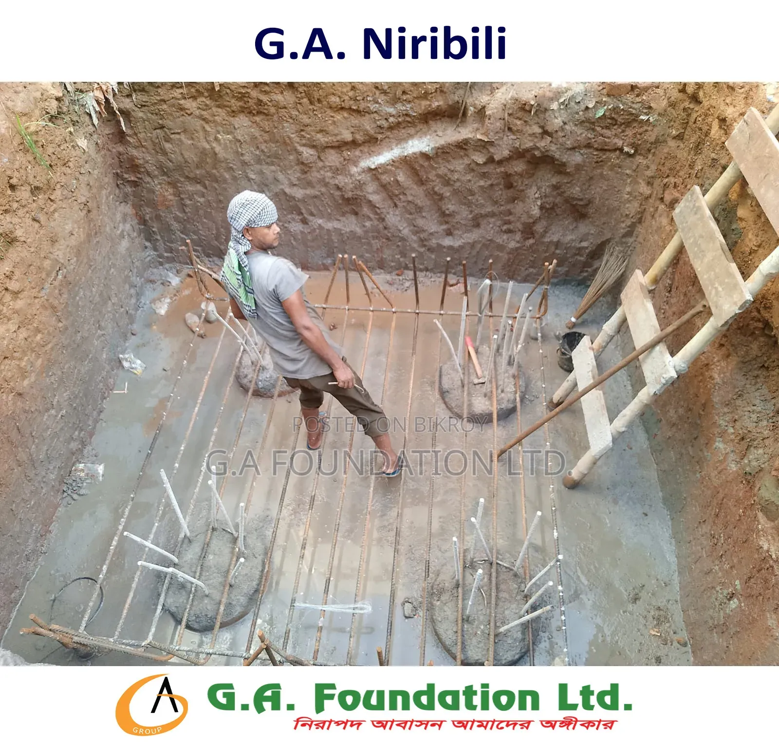 3-Bedroom Apartment in G. A. Niribili, Mirpur for Sale in Mirpur