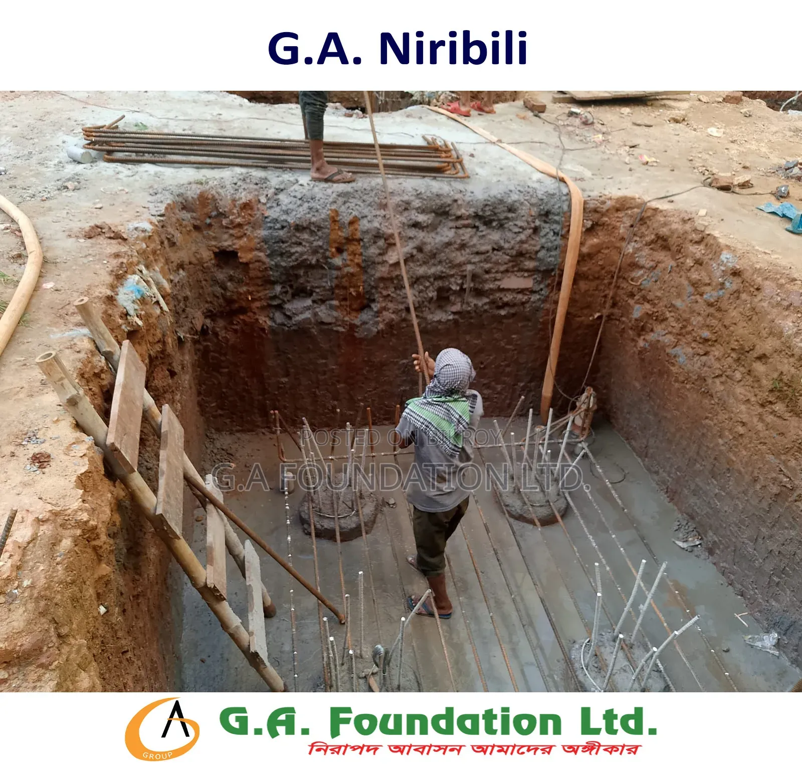 3-Bedroom Apartment in G. A. Niribili, Mirpur for Sale in Mirpur