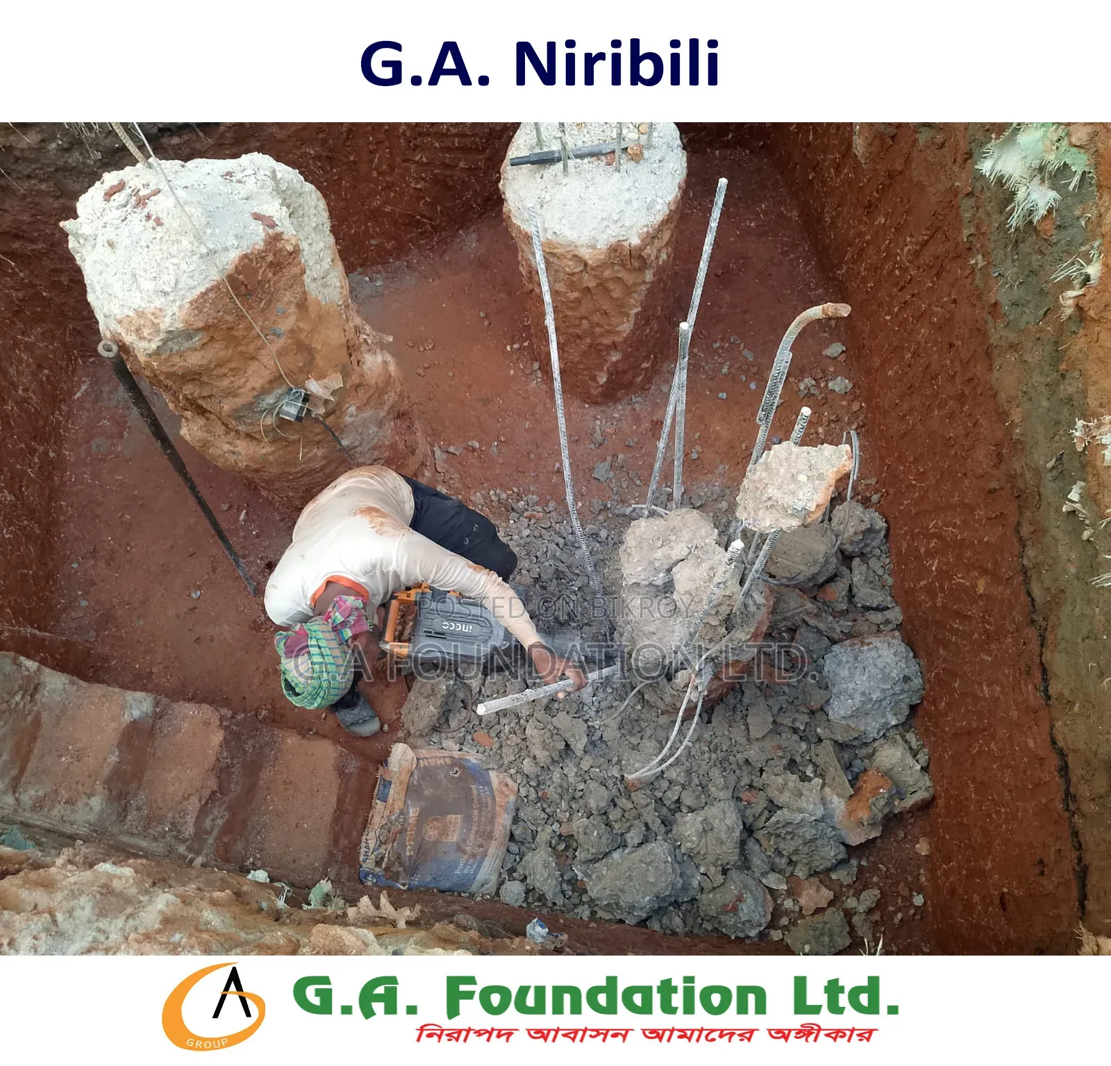 3-Bedroom Apartment in G. A. Niribili, Mirpur for Sale in Mirpur