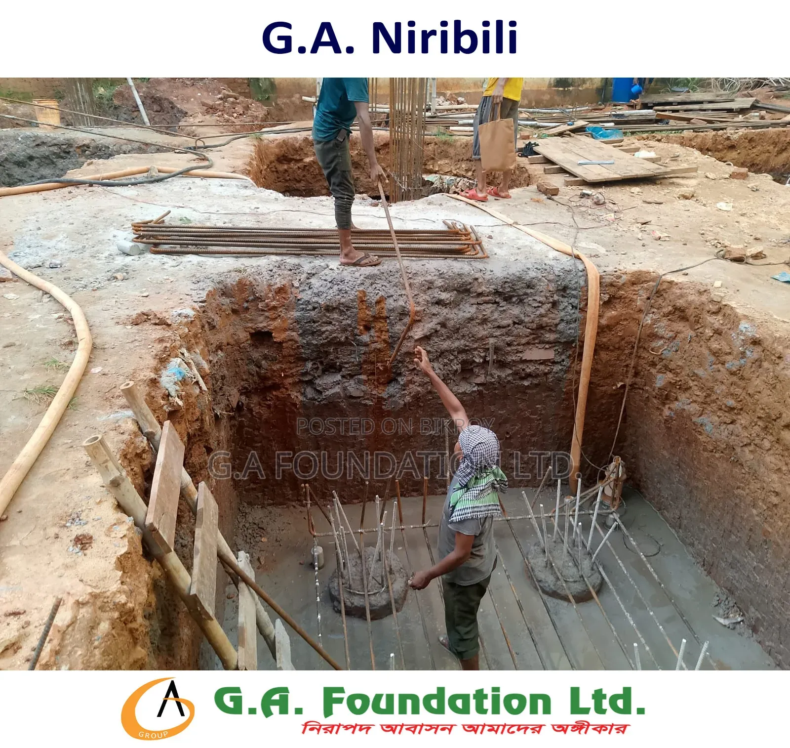 3-Bedroom Apartment in G. A. Niribili, Mirpur for Sale in Mirpur