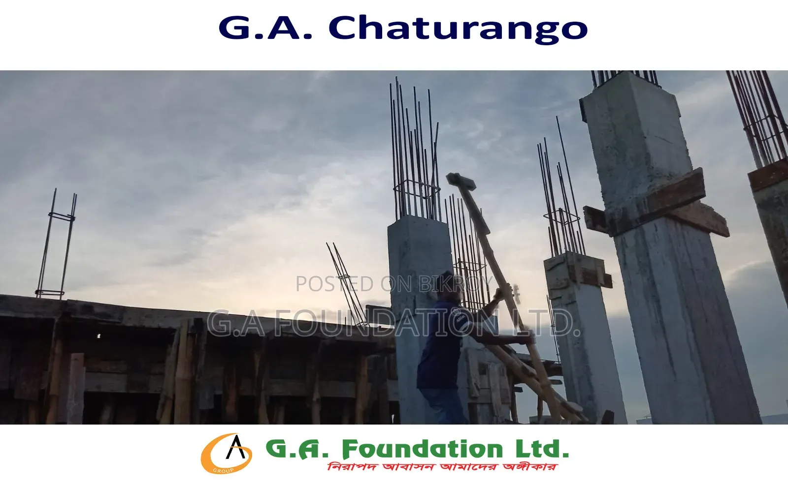3-Bedroom Apartment in G. A. Chaturanga, Mirpur for Sale in Mirpur