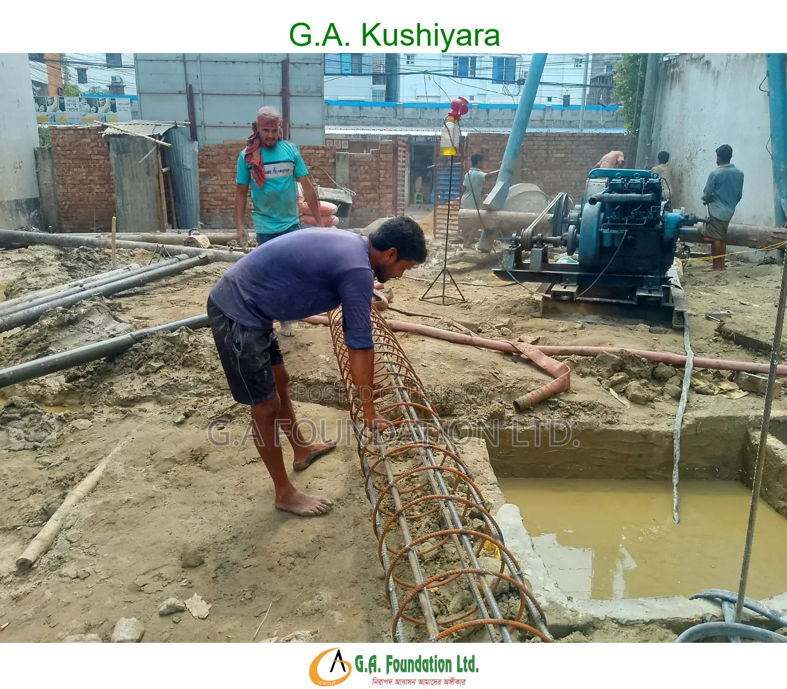 3 Bedroom Apartment in G. A. Kushiyara, Mirpur for Sale in Mirpur