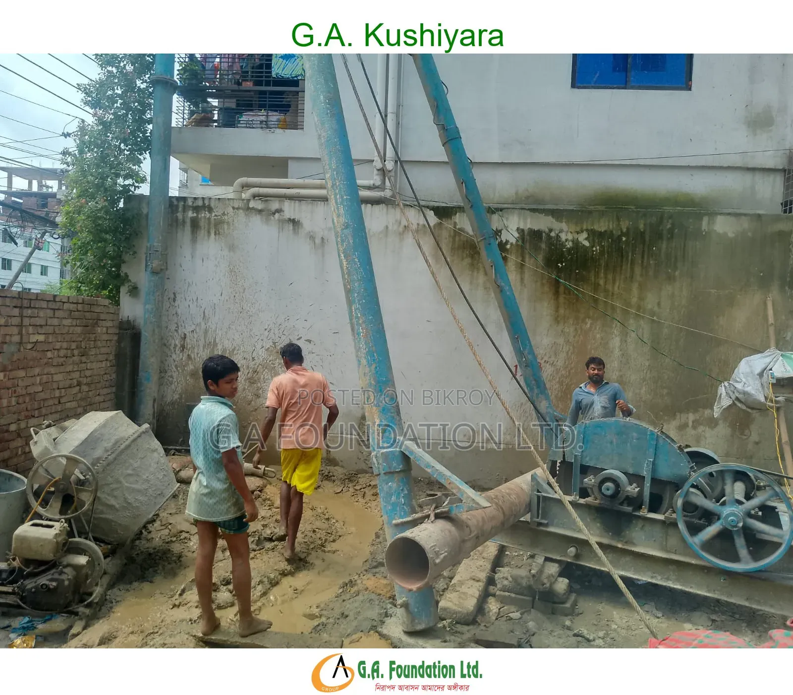 3 Bedroom Apartment in G. A. Kushiyara, Mirpur for Sale in Mirpur