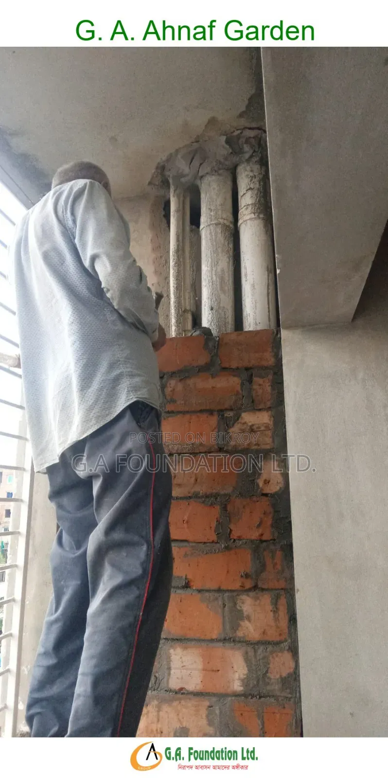 3-Bedroom Apartment in G. A. Ahnaf Garden, Mirpur for Sale in Mirpur