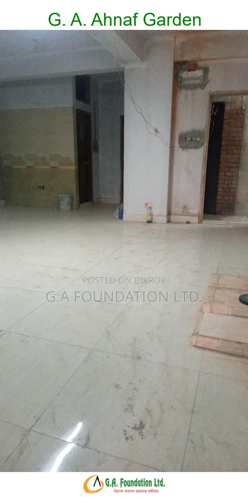 3-Bedroom Apartment in G. A. Ahnaf Garden, Mirpur for Sale in Mirpur