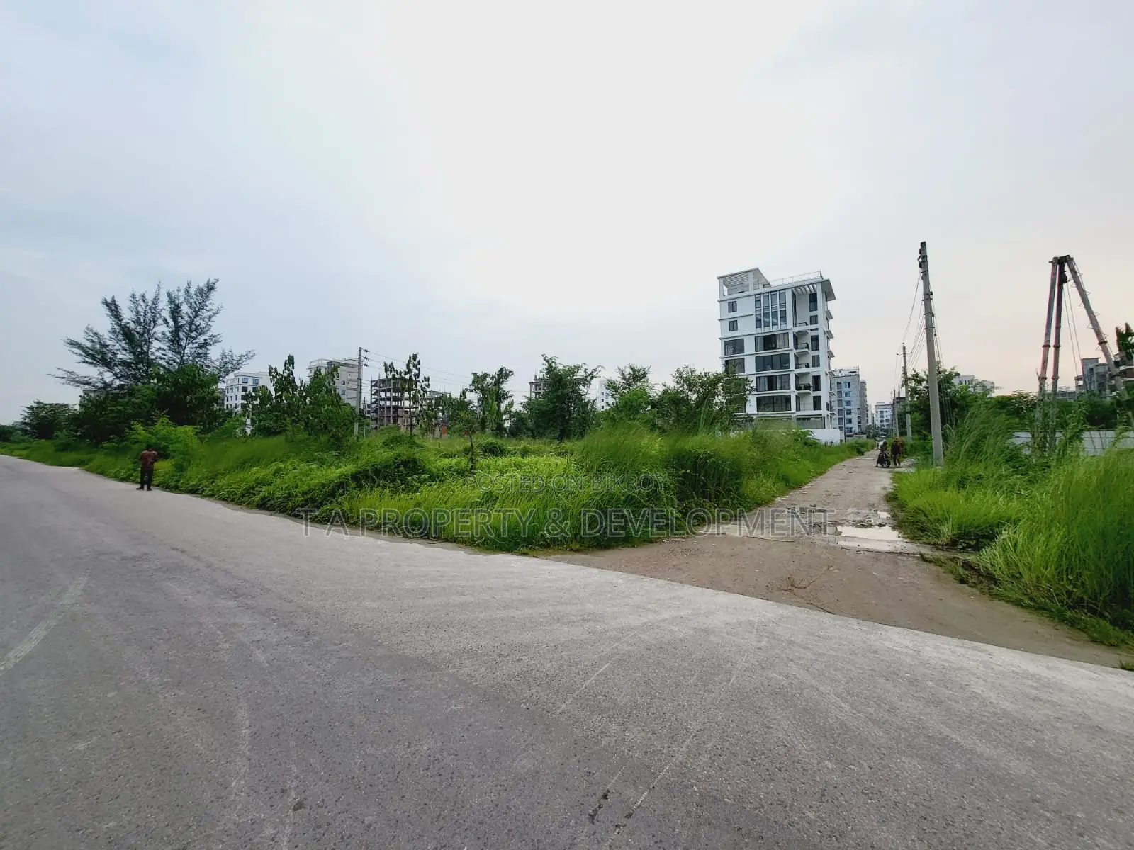 P-Extension, 10 Katha Corner Plot Sell in Basundhara