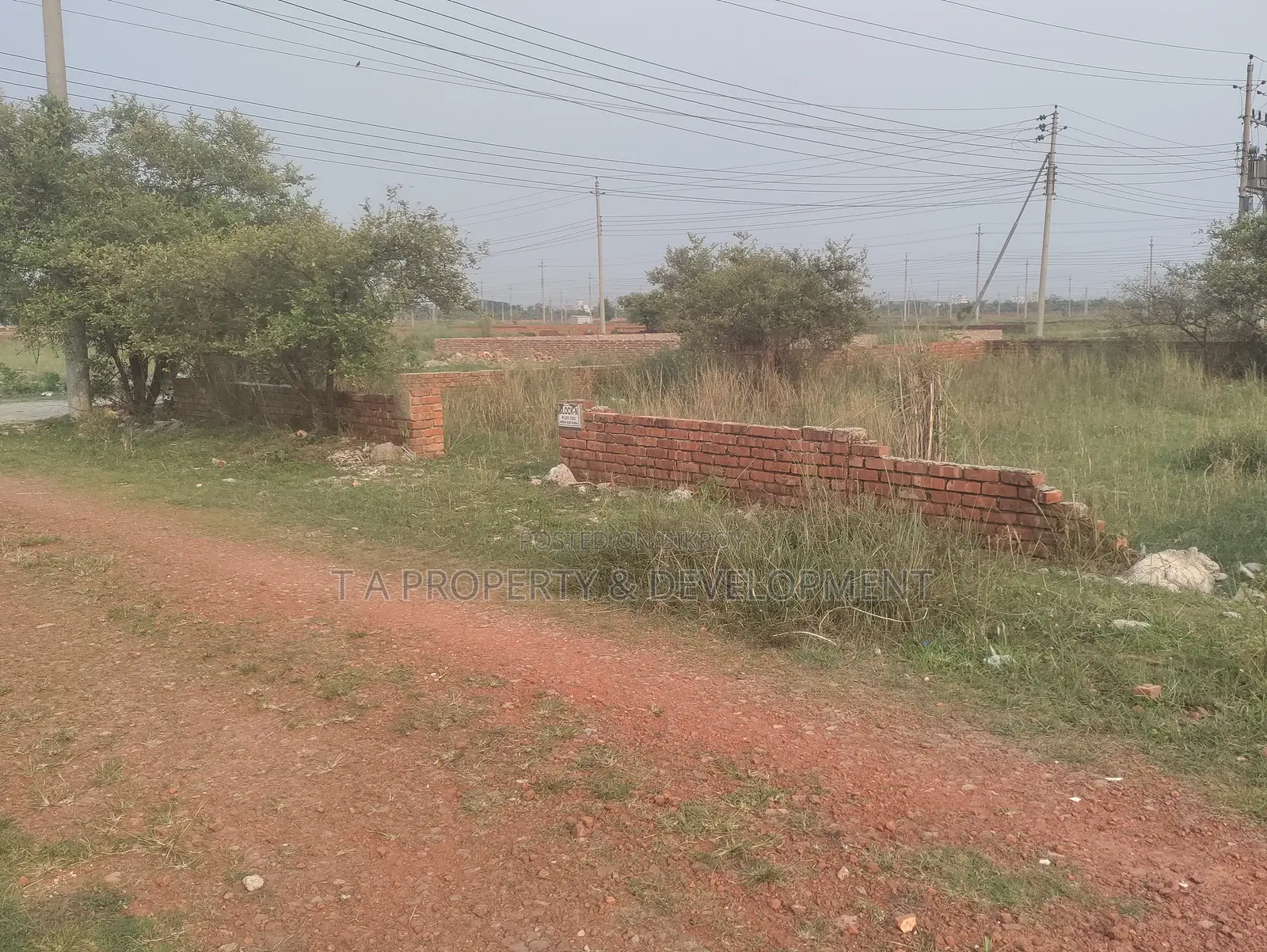 P-Extension, 5 Katha South Facing Plot Sell in Basundhara
