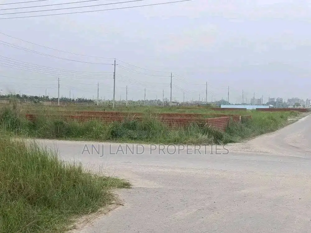 N-Block 3-Katha 40'/25' Road Corner Plot Sale in Basundhara