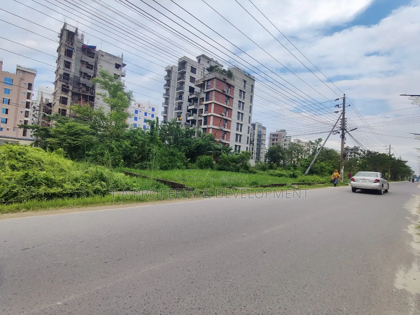 Block - N, 3 Katha South Facing Plot Sell in Basundhara