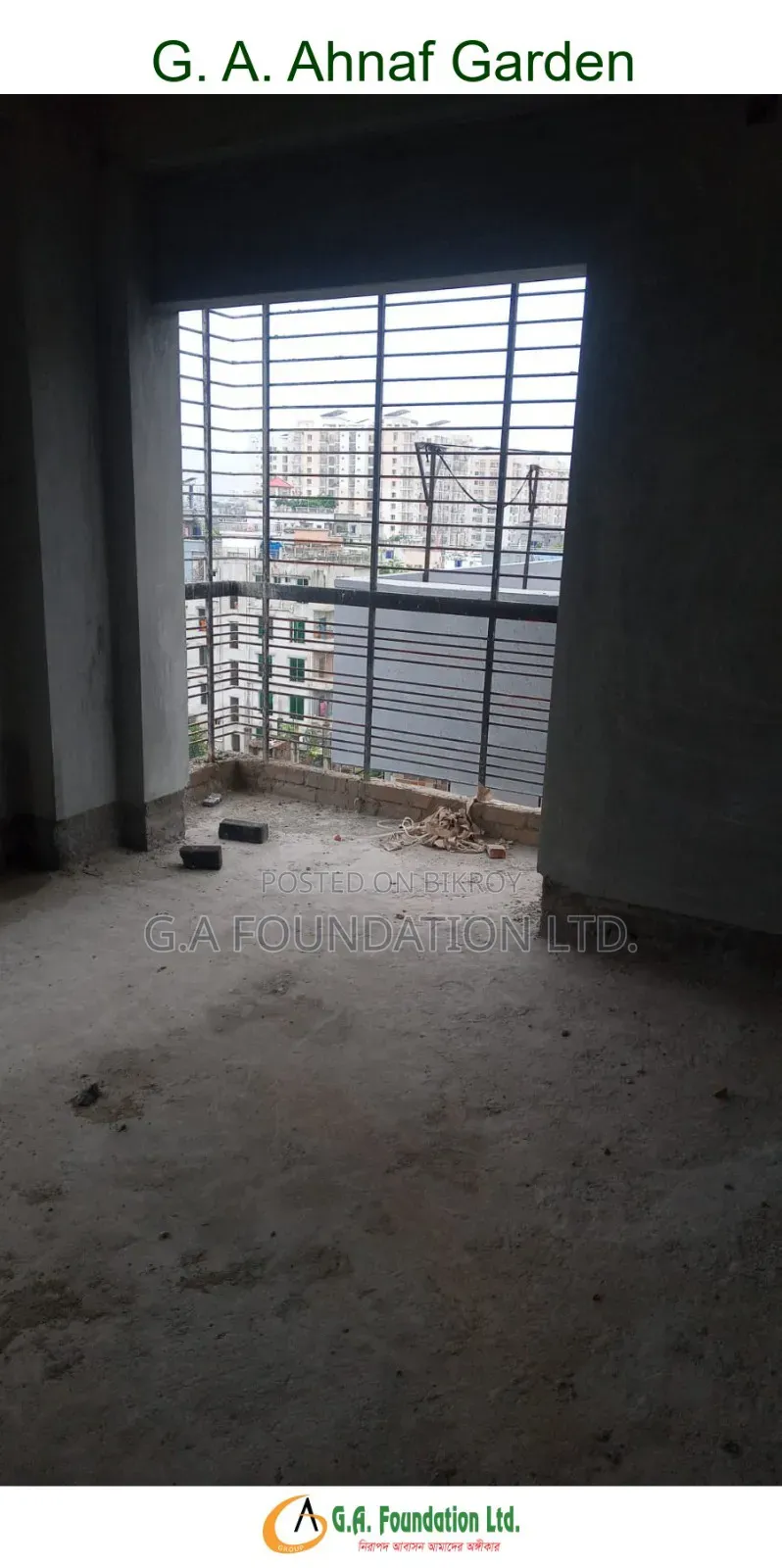 3-Bedroom Apartment in G. A. Ahnaf Garden, Mirpur for Sale in Mirpur