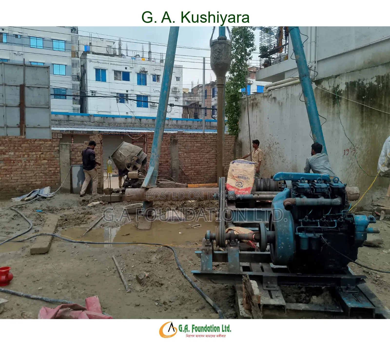 3 Bedroom Apartment in G. A. Kushiyara, Mirpur for Sale in Mirpur