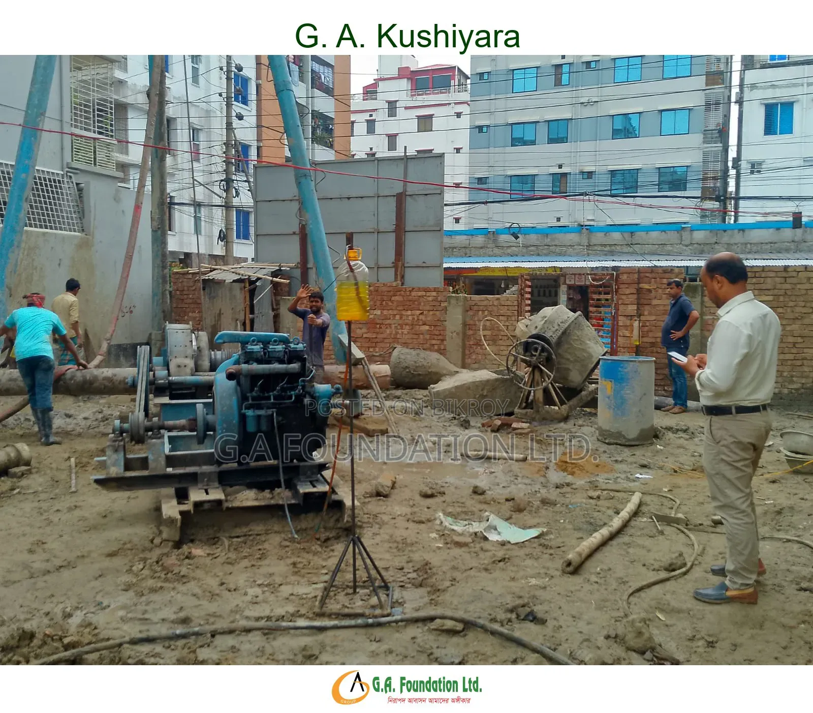 3 Bedroom Apartment in G. A. Kushiyara, Mirpur for Sale in Mirpur