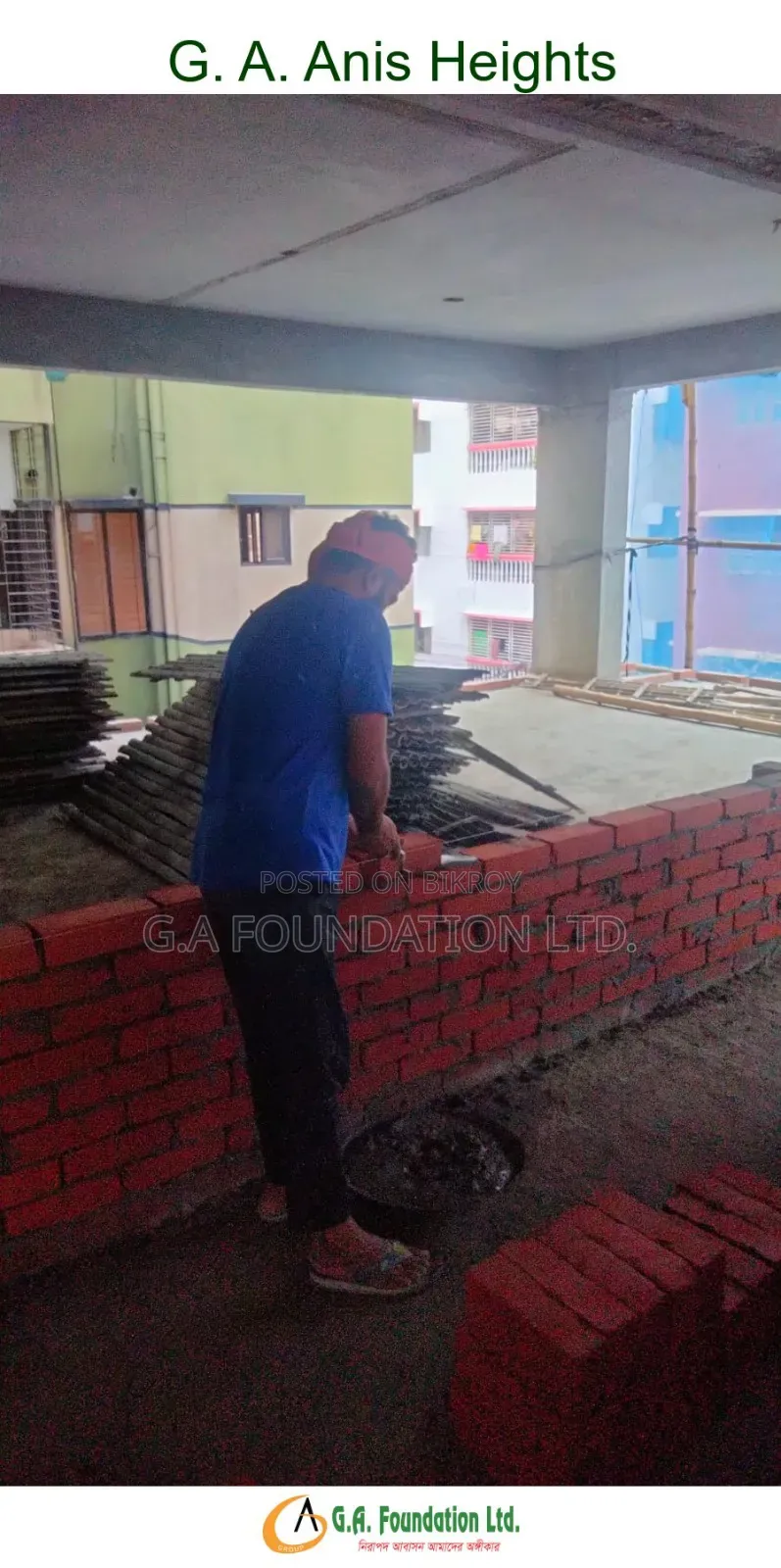 3 Bedroom Apartment in G. A. Anis Heights, Mirpur for Sale in Mirpur