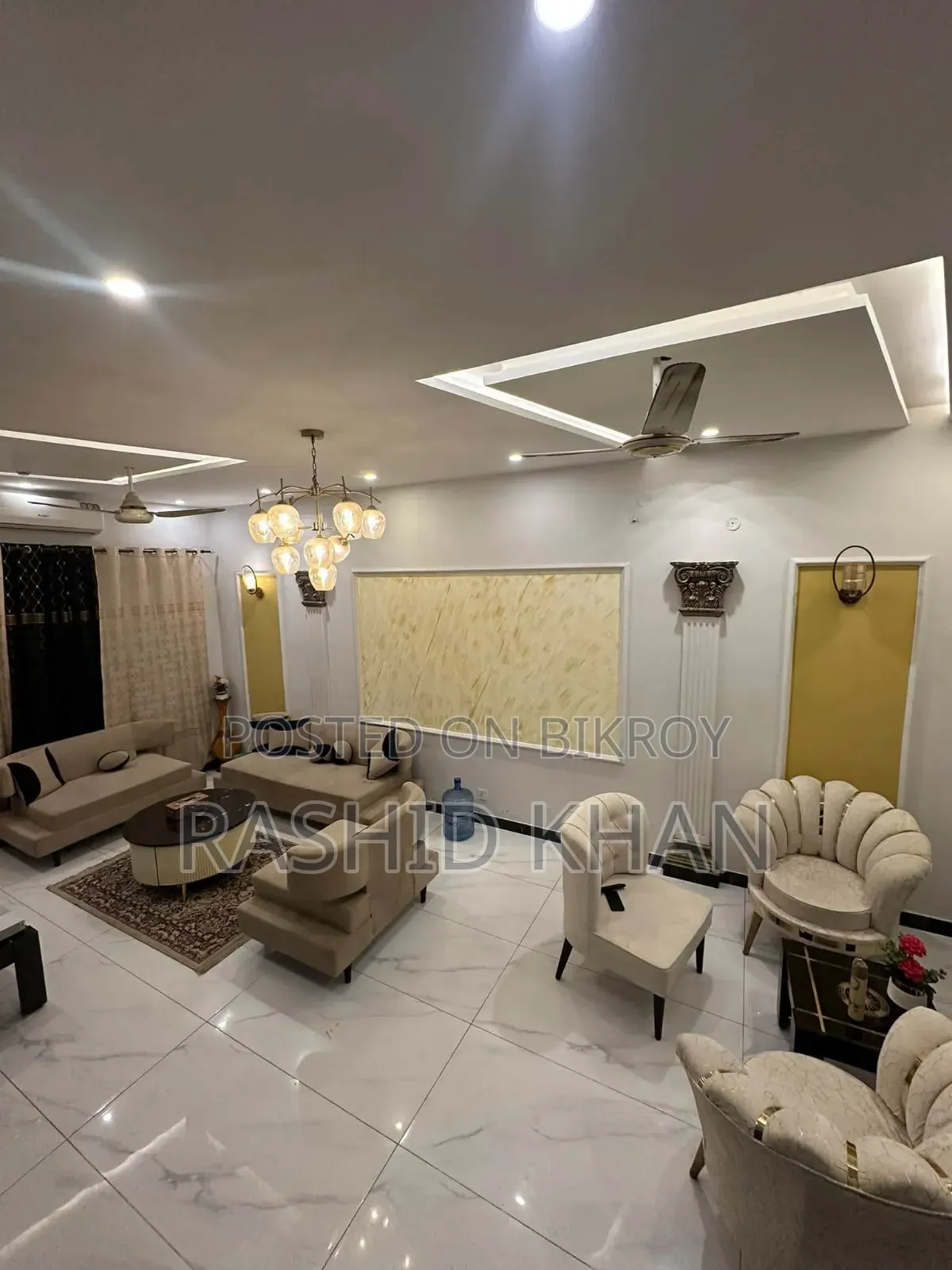 Furnished 3-Bedroom Apartment in Dhaka Full Furnish, Basundhara for Rent in Basundhara