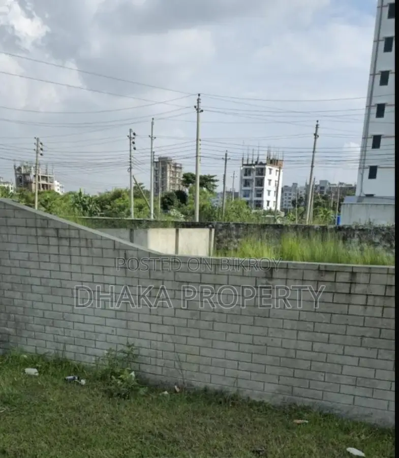 Land Sale Joint 6 Katha South at Sector-17/F in Uttara