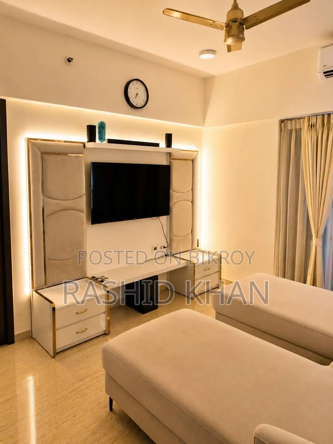 Furnished 3-Bedroom Apartment in Dhaka Full Furnish, Basundhara for Rent in Basundhara