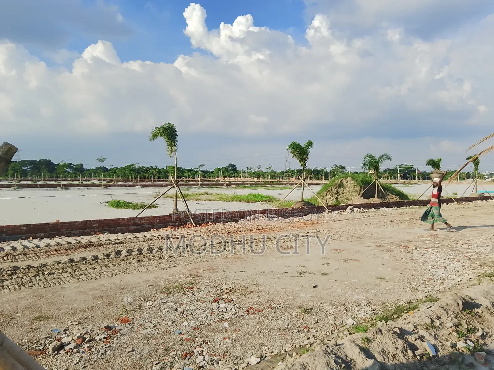 Plot Sale at Modhu City in Keraniganj