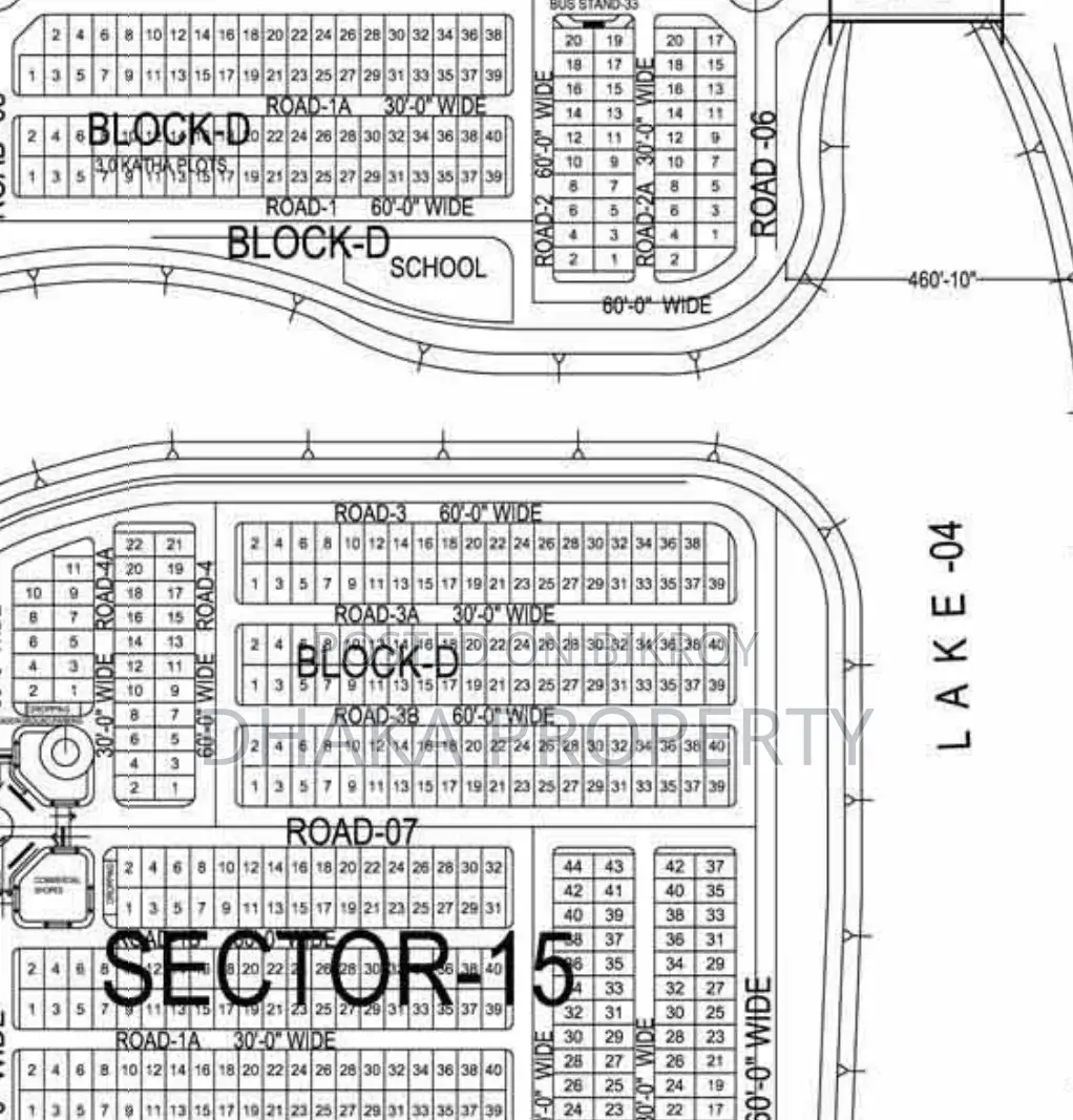 Metro Station 3 Katha Lake South at Sector-15/D. in Uttara