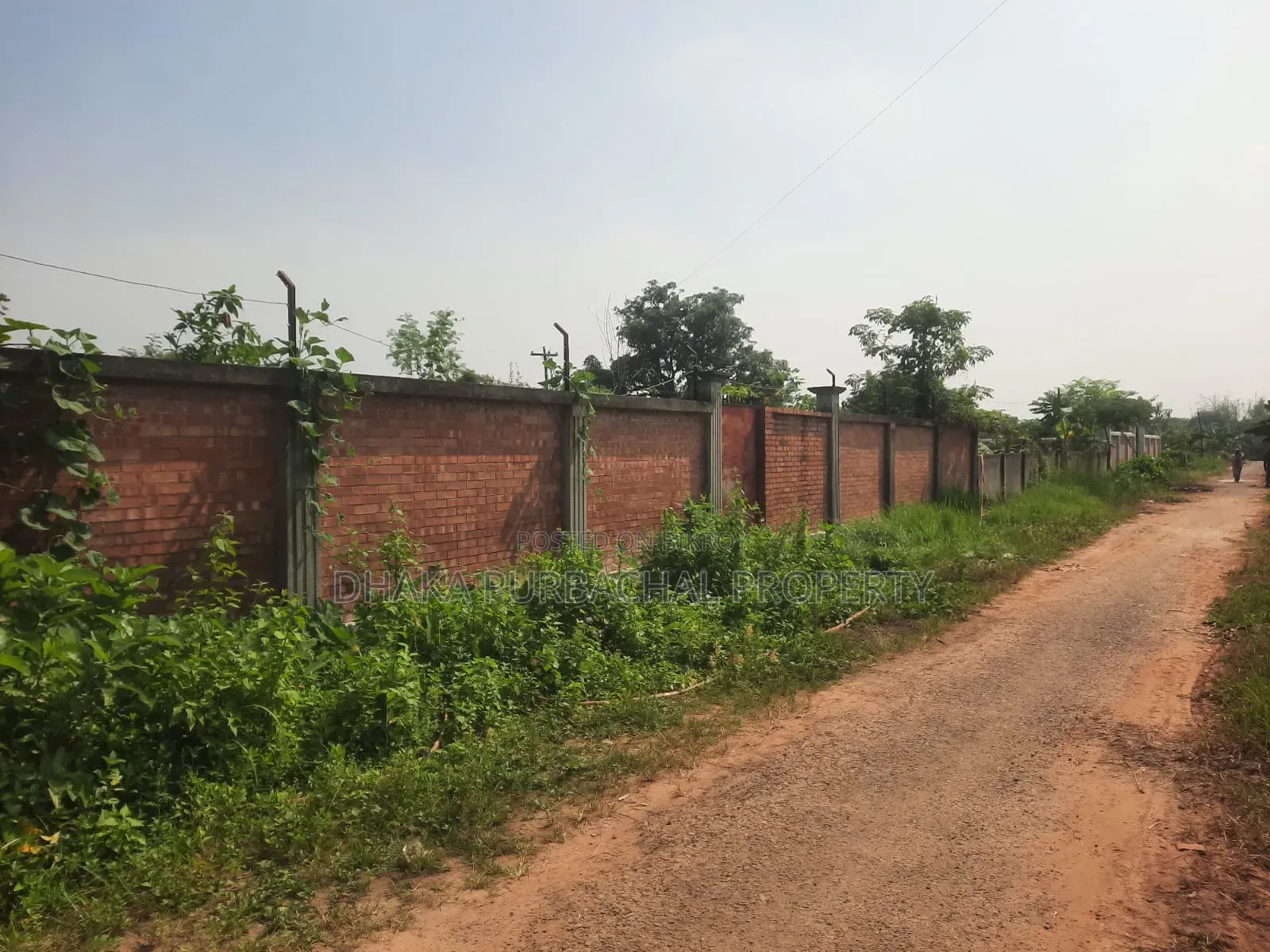 15 katha 75' road corner plot for sale in Purbachal