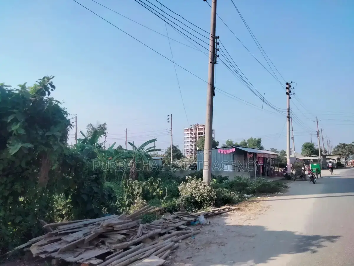 South-Facing 10 Katha on 300 Ft Road, RAJUK Purbachal Sector 11 in Purbachal