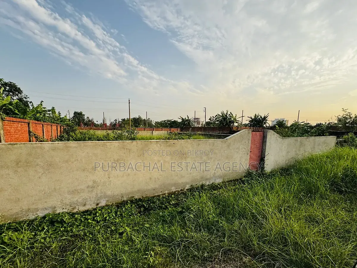 RAJUK Purbachal Sector 25 – 5 Katha Near 150 Ft Road, Papers Ready in Purbachal