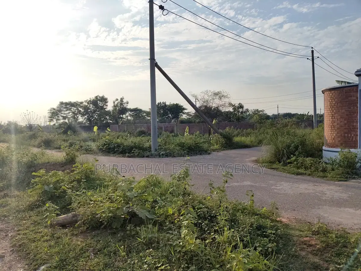RAJUK Purbachal Sector 15: 3 Katha Plot on 54 Ft Road in Purbachal