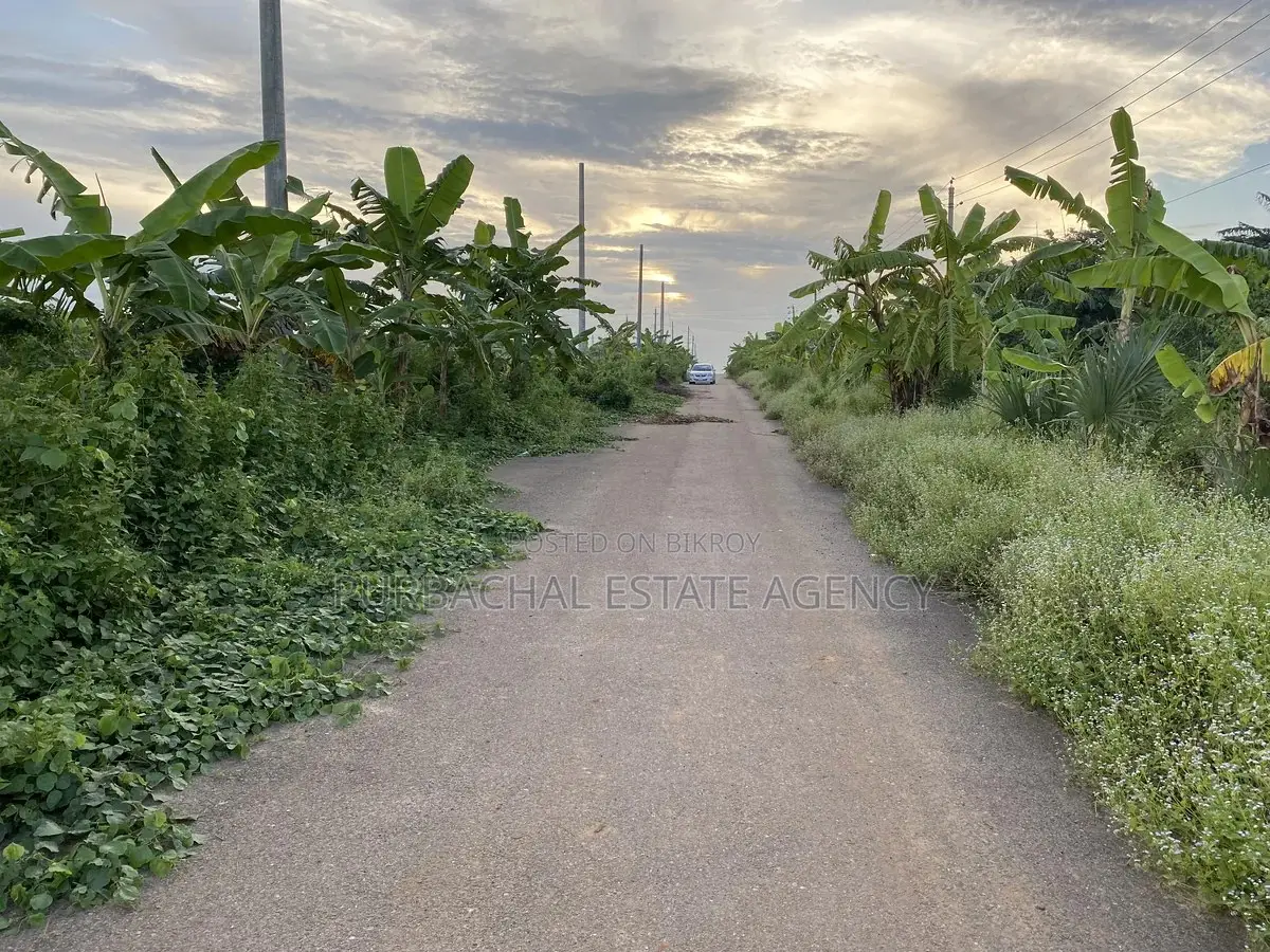 RAJUK Purbachal Sector 15: 3 Katha Plot Near 75 Ft Road in Purbachal