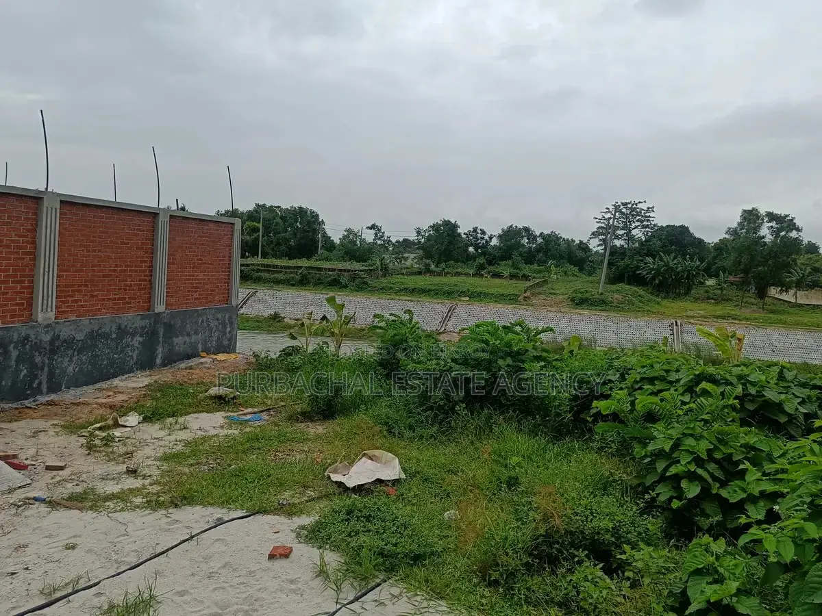 Near Lake & Park: 10 Katha Plot, Purbachal Sector 21 in Purbachal