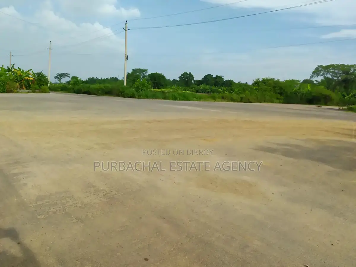 South-Facing 3 Katha Plot on 54 Ft Road - Purbachal Sec 22 in Purbachal