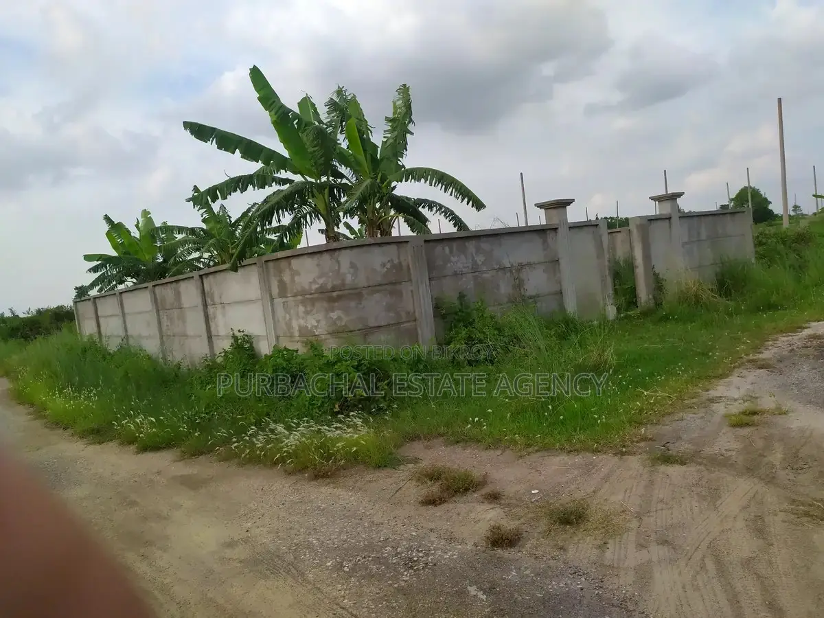 South-Facing 3 Katha Plot on 54 Ft Road - Purbachal Sec 22 in Purbachal
